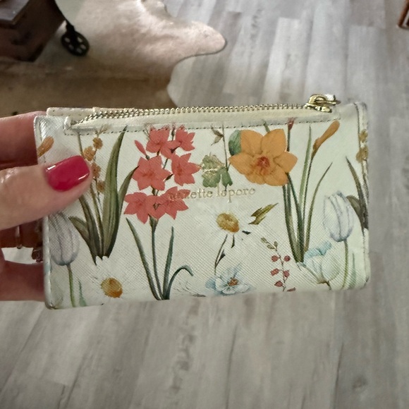 Dooney & Bourke Handbags - Floral Women's Wallet Nannette  Lepore, dooney Burke $ leather pouch